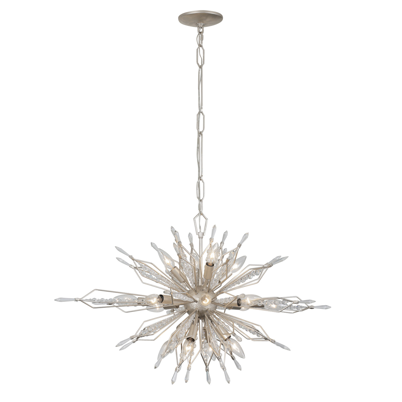 Orbital 16 Light Oval Linear Pendant