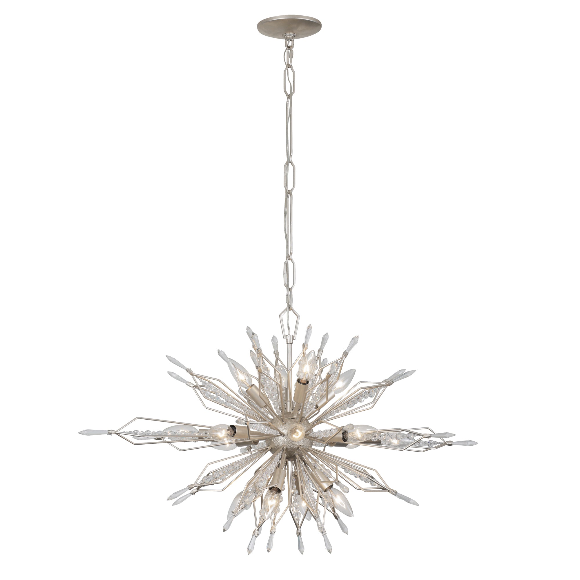 Orbital 16 Light Oval Linear Pendant