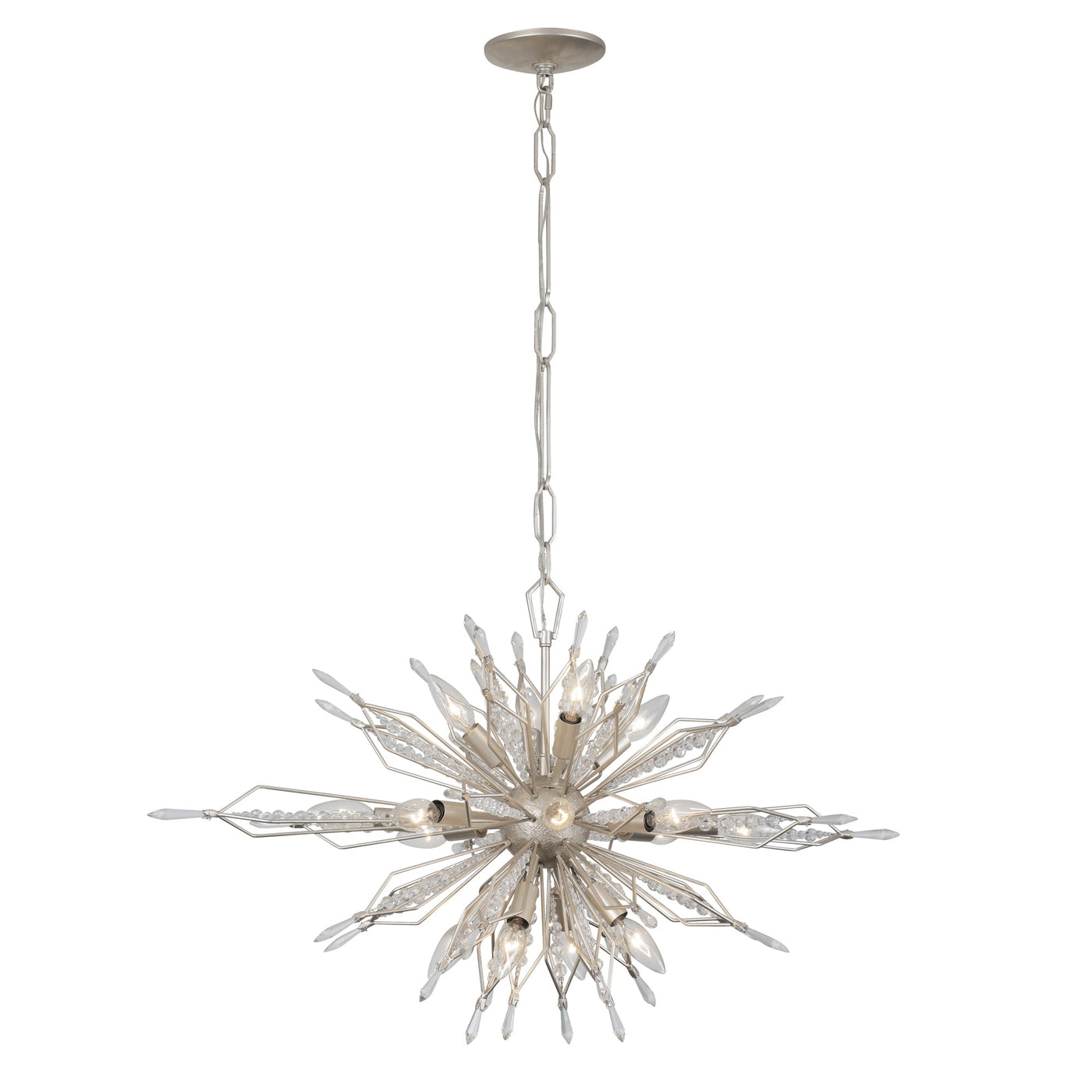 Orbital 16 Light Oval Linear Pendant