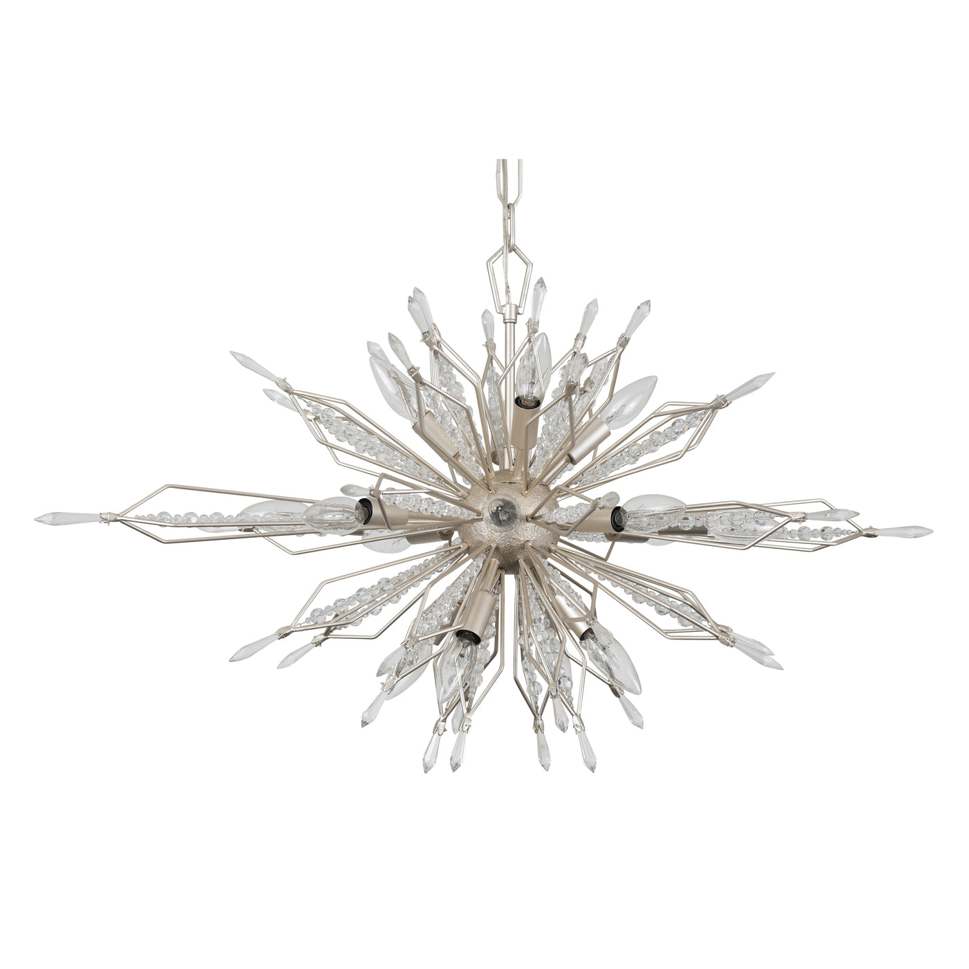 Orbital 16 Light Oval Linear Pendant