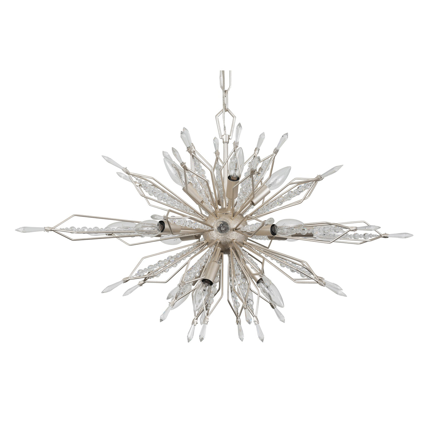 Orbital 16 Light Oval Linear Pendant