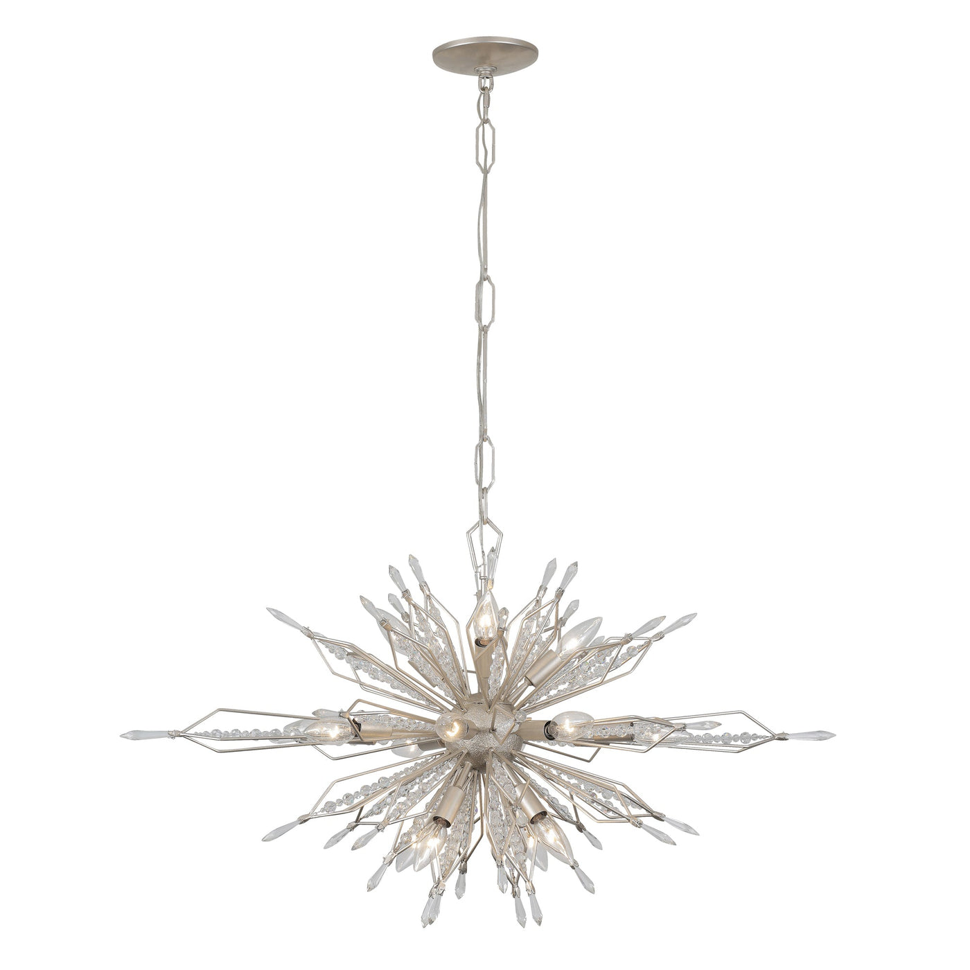 Orbital 16 Light Oval Linear Pendant