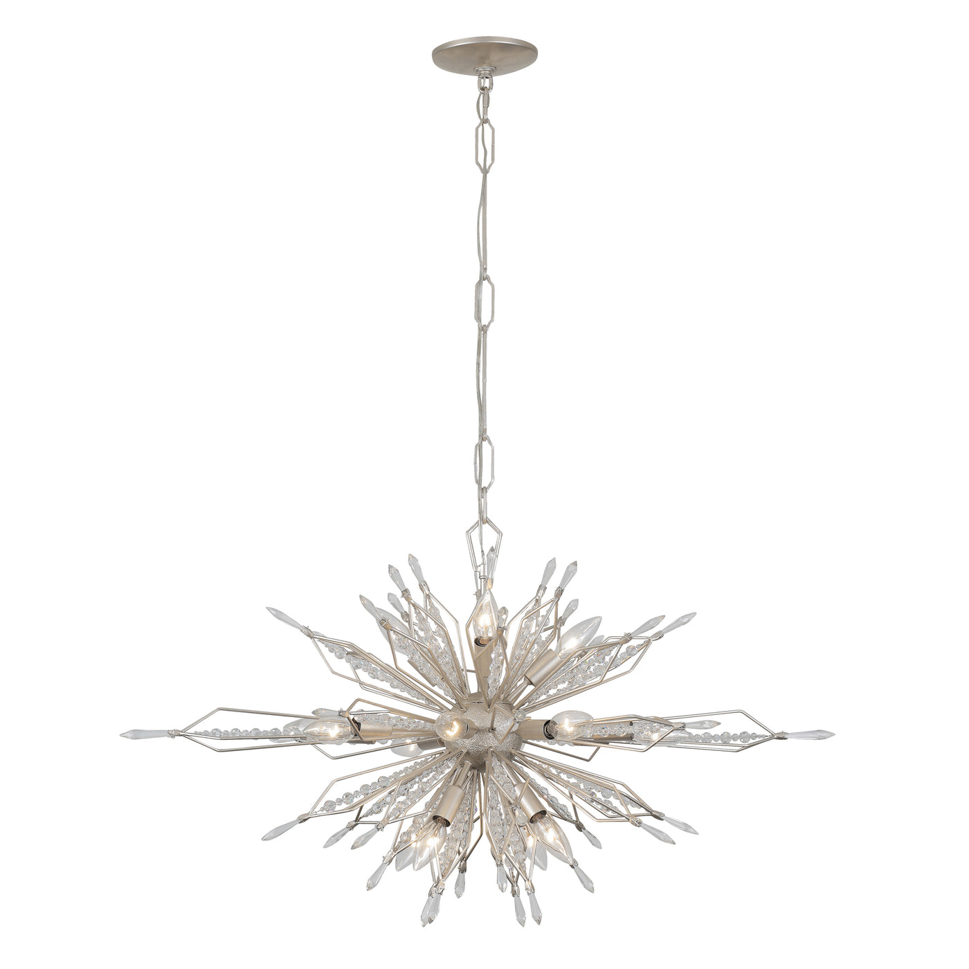 Orbital 16 Light Oval Linear Pendant