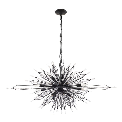 Orbital 20Light Oval Linear Pendant