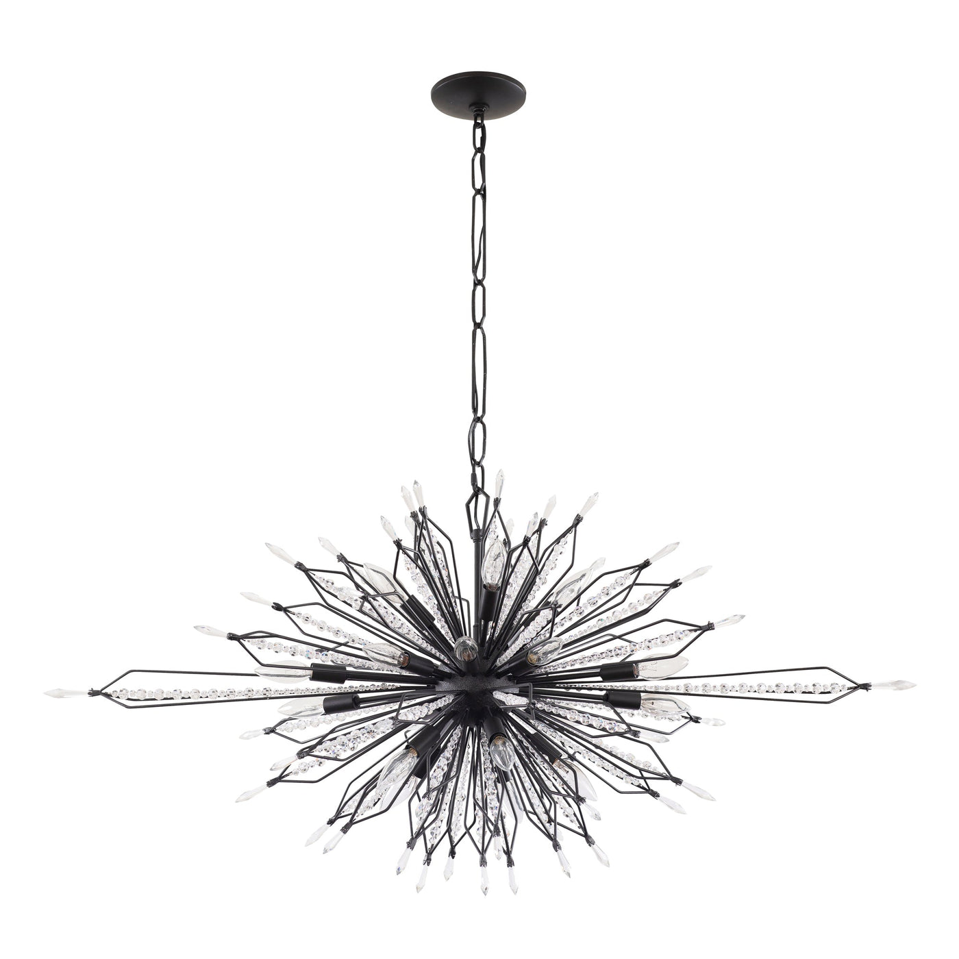 Orbital 20Light Oval Linear Pendant