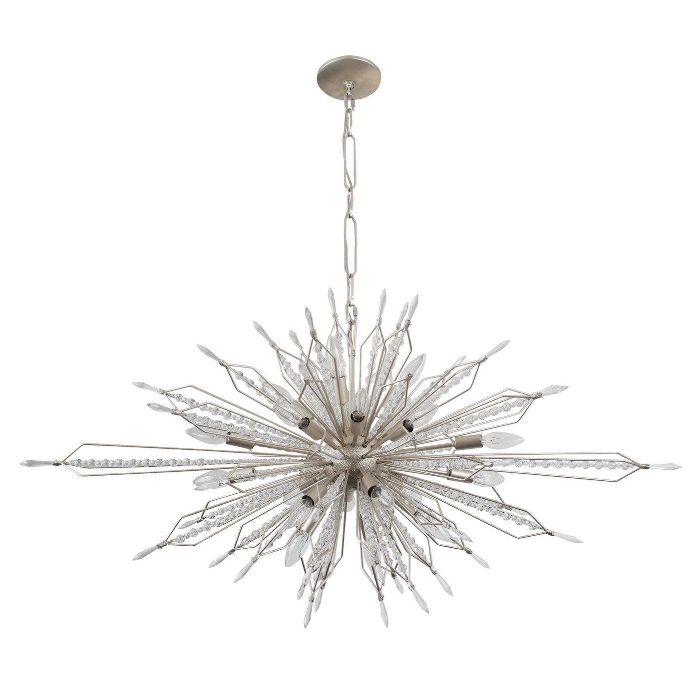 Orbital 20Light Oval Linear Pendant