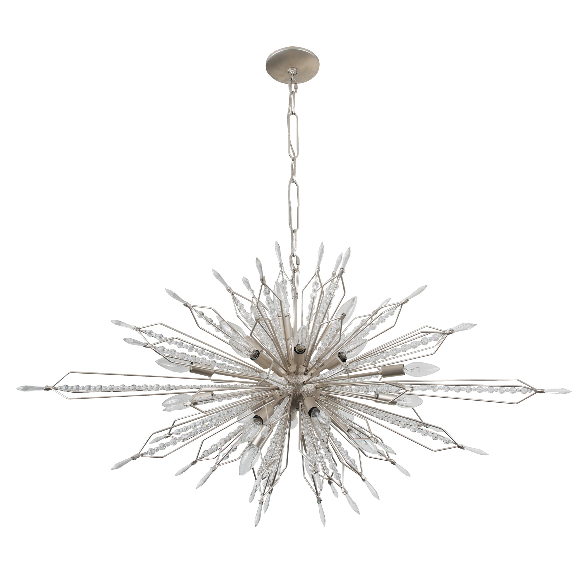 Orbital 20Light Oval Linear Pendant