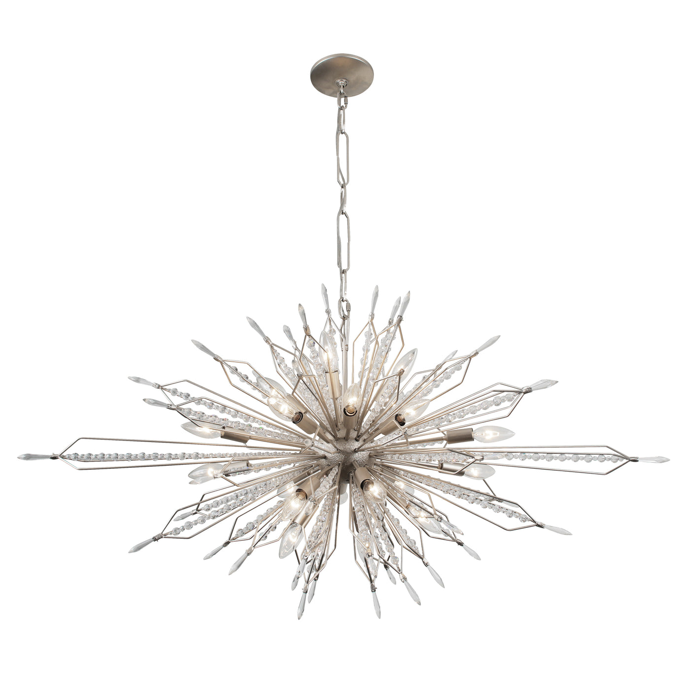 Orbital 20Light Oval Linear Pendant