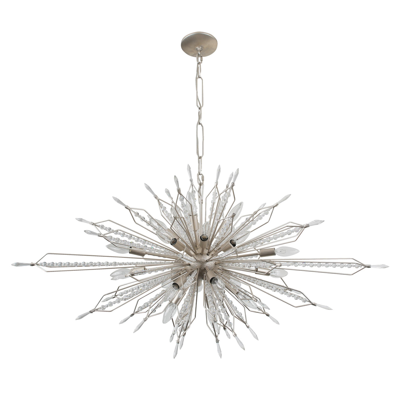 Orbital 20Light Oval Linear Pendant
