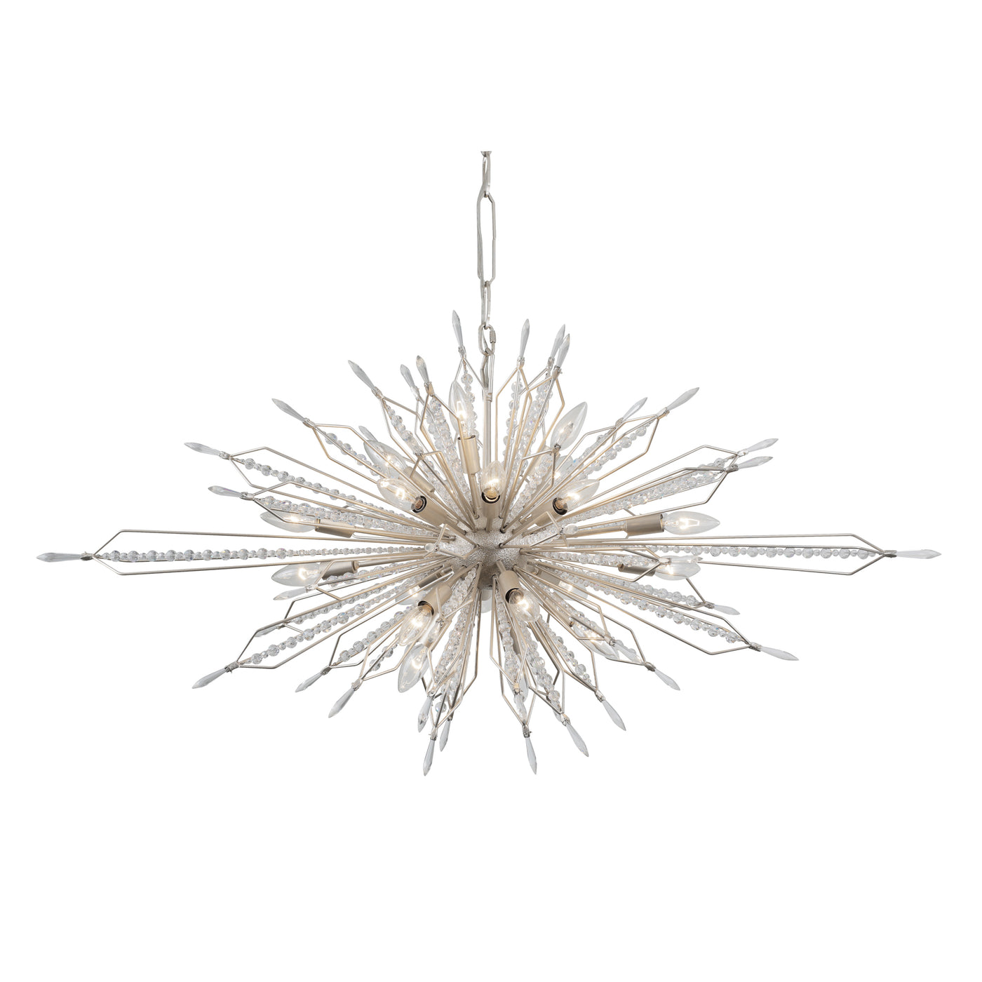 Orbital 20Light Oval Linear Pendant