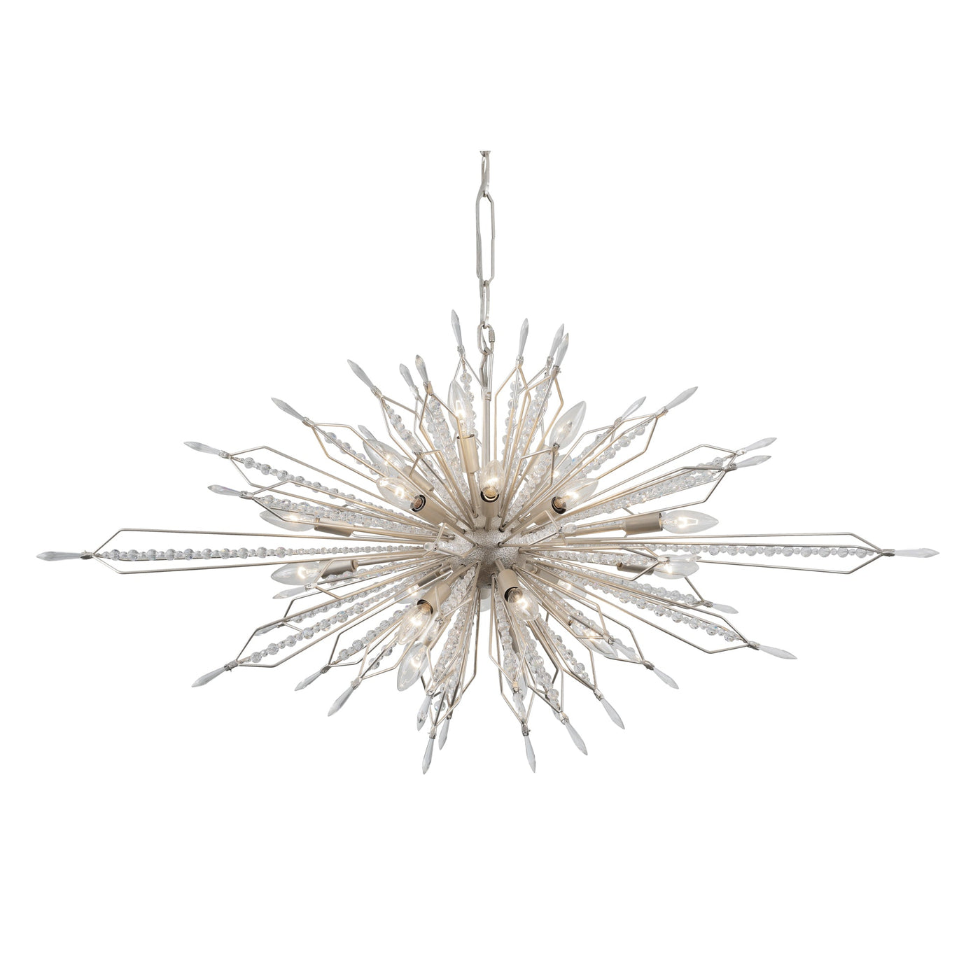 Orbital 20Light Oval Linear Pendant