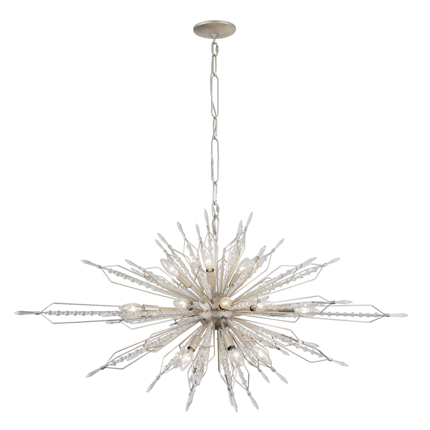 Orbital 20Light Oval Linear Pendant