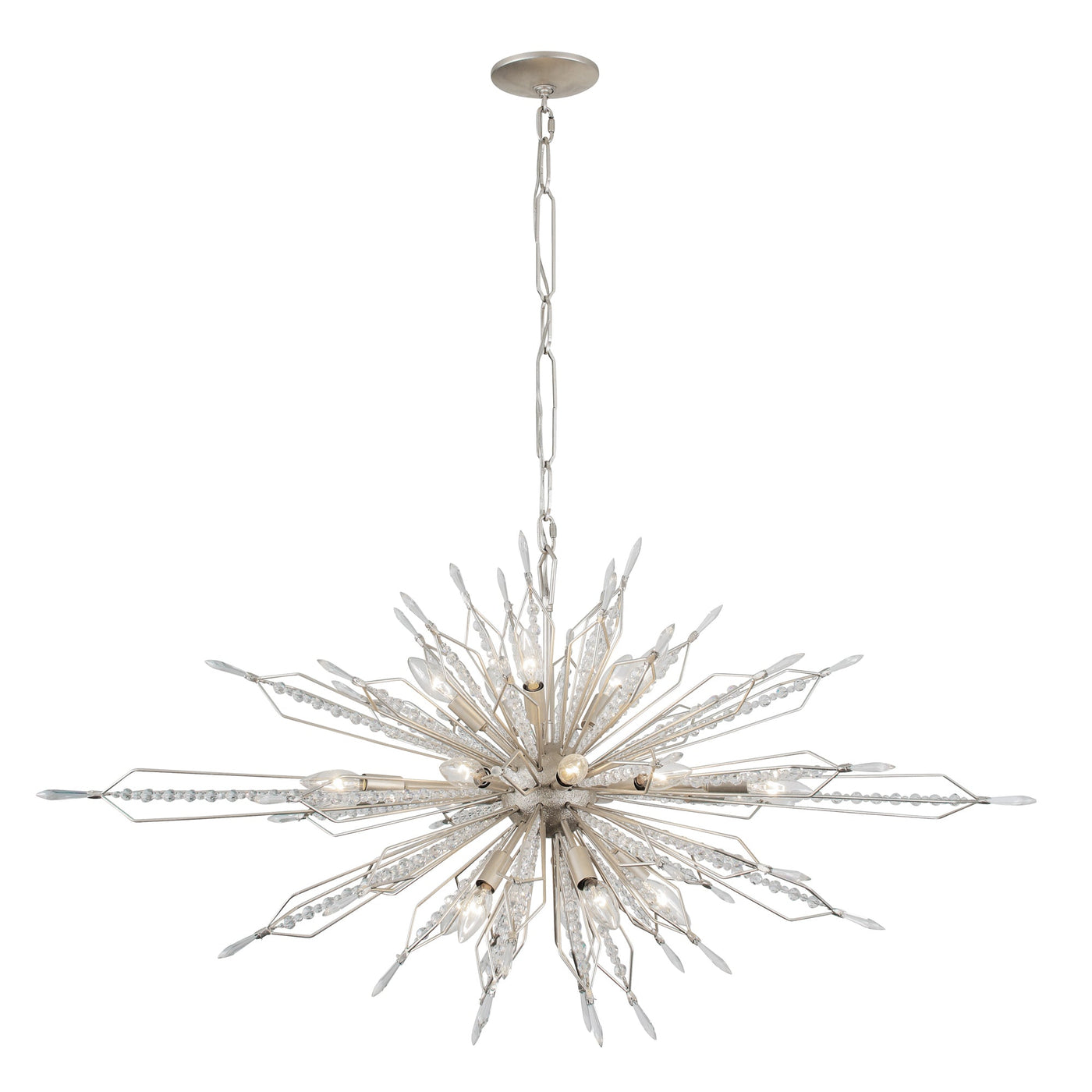 Orbital 20Light Oval Linear Pendant