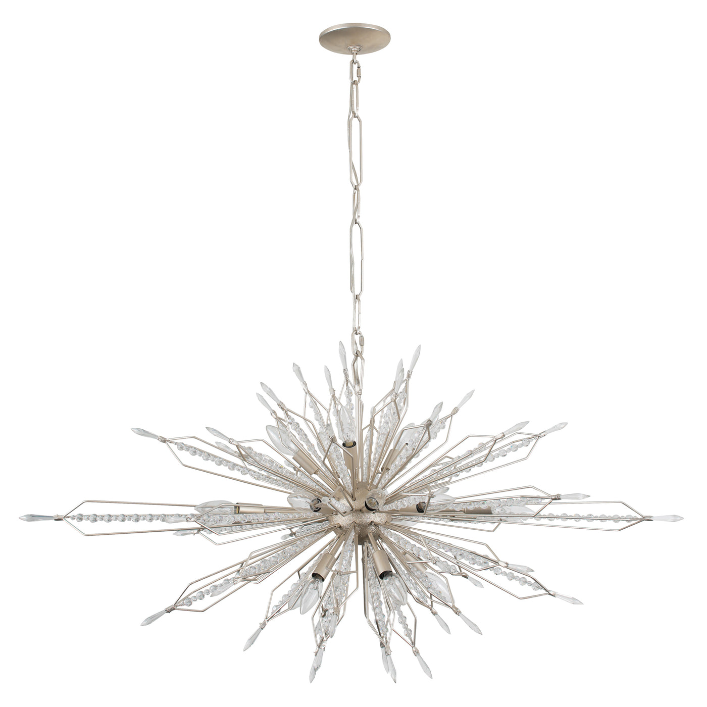 Orbital 20Light Oval Linear Pendant