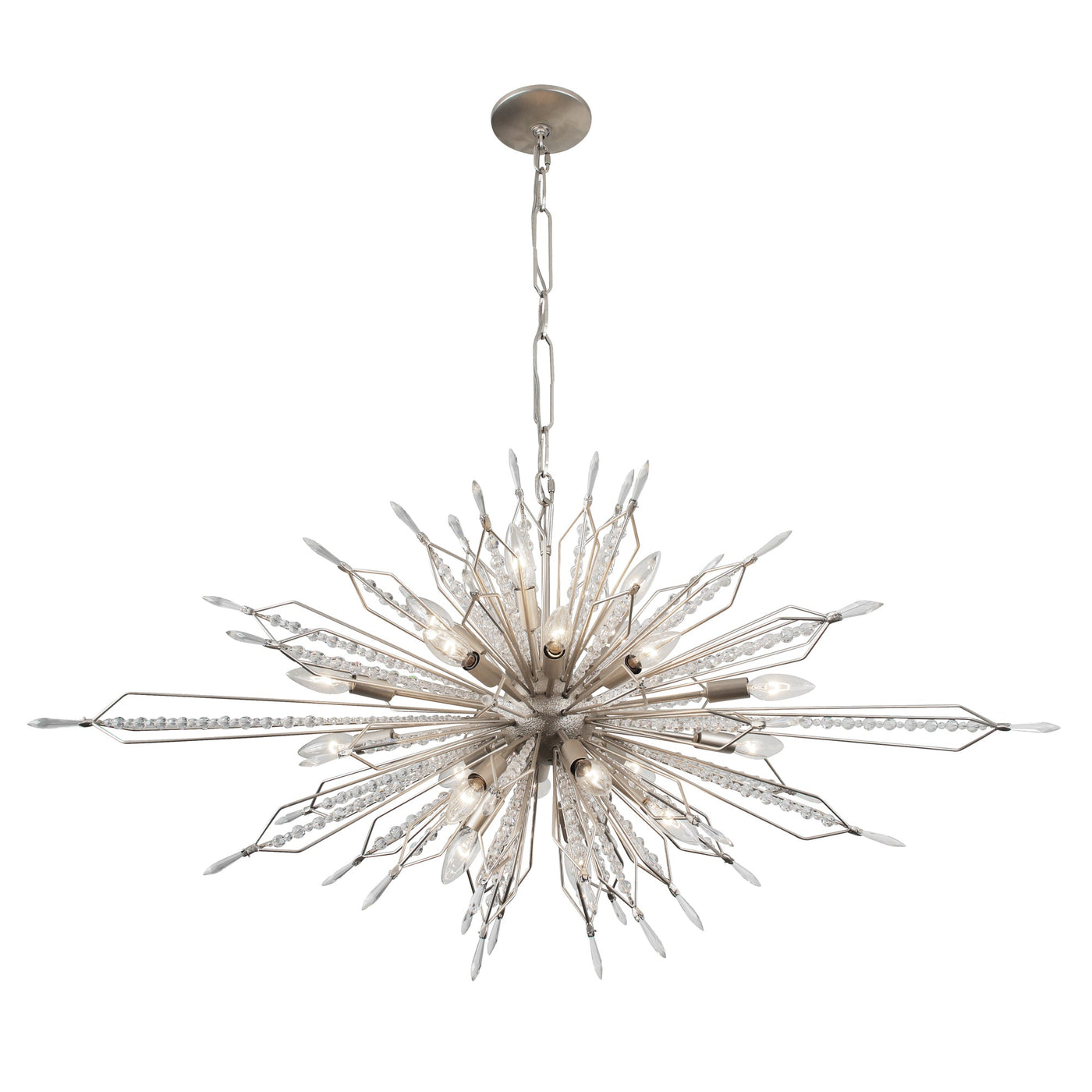 Orbital 20Light Oval Linear Pendant