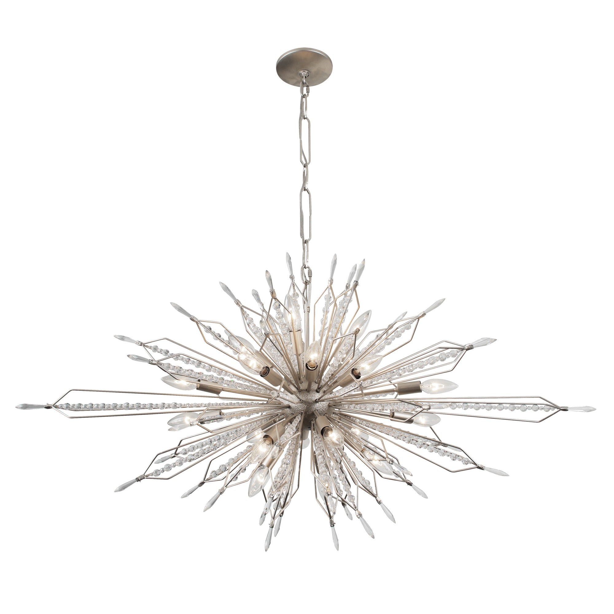 Orbital 20Light Oval Linear Pendant
