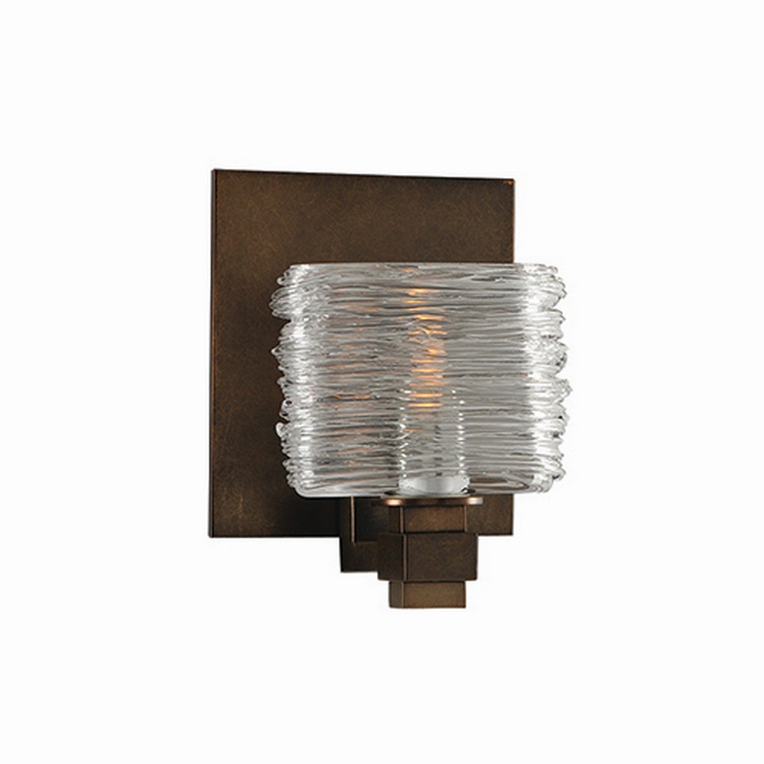 5'' Clearwater 1 Light Vintage Bronze Vanity Light
