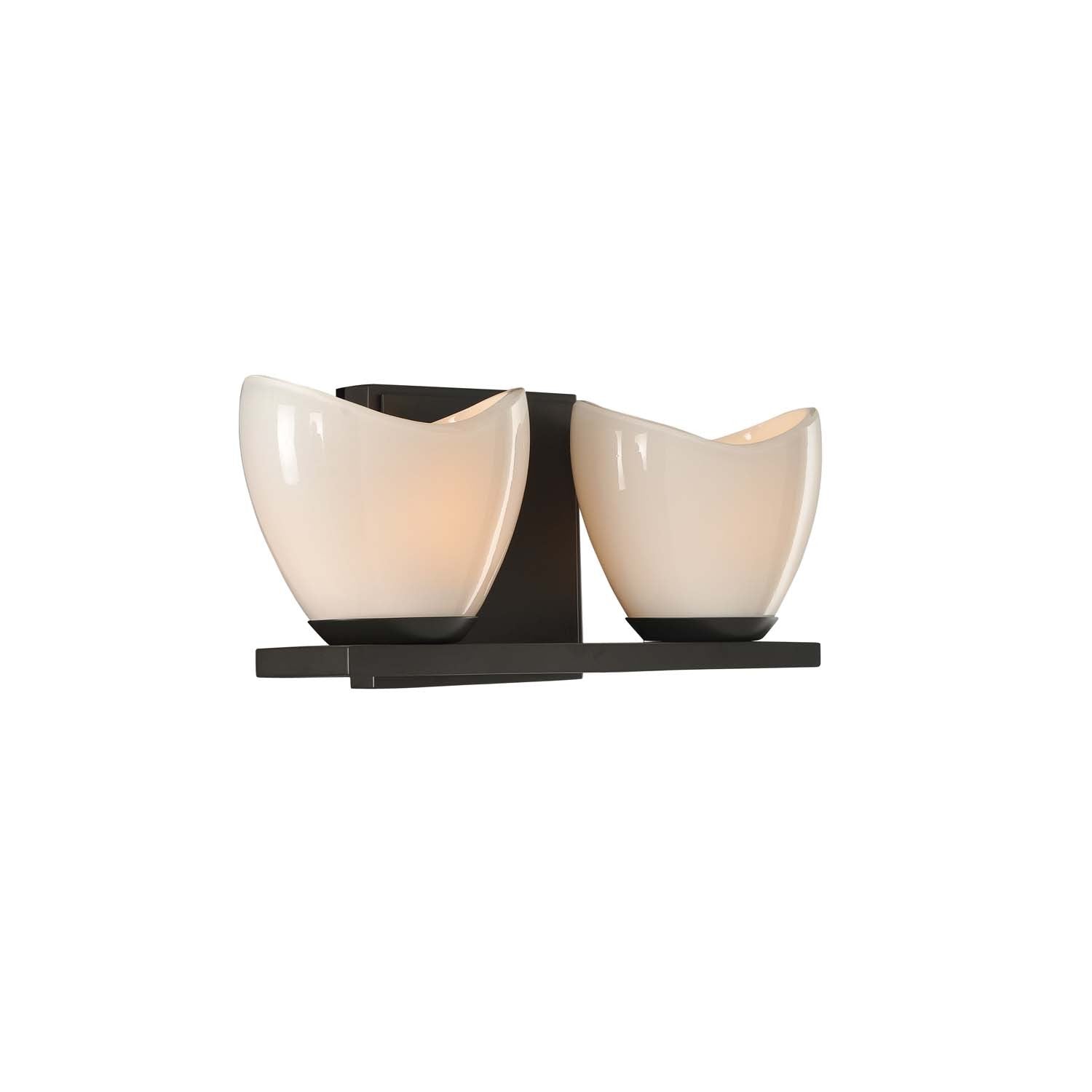 13'' Vero 2 Light English Bronze Vanity Light