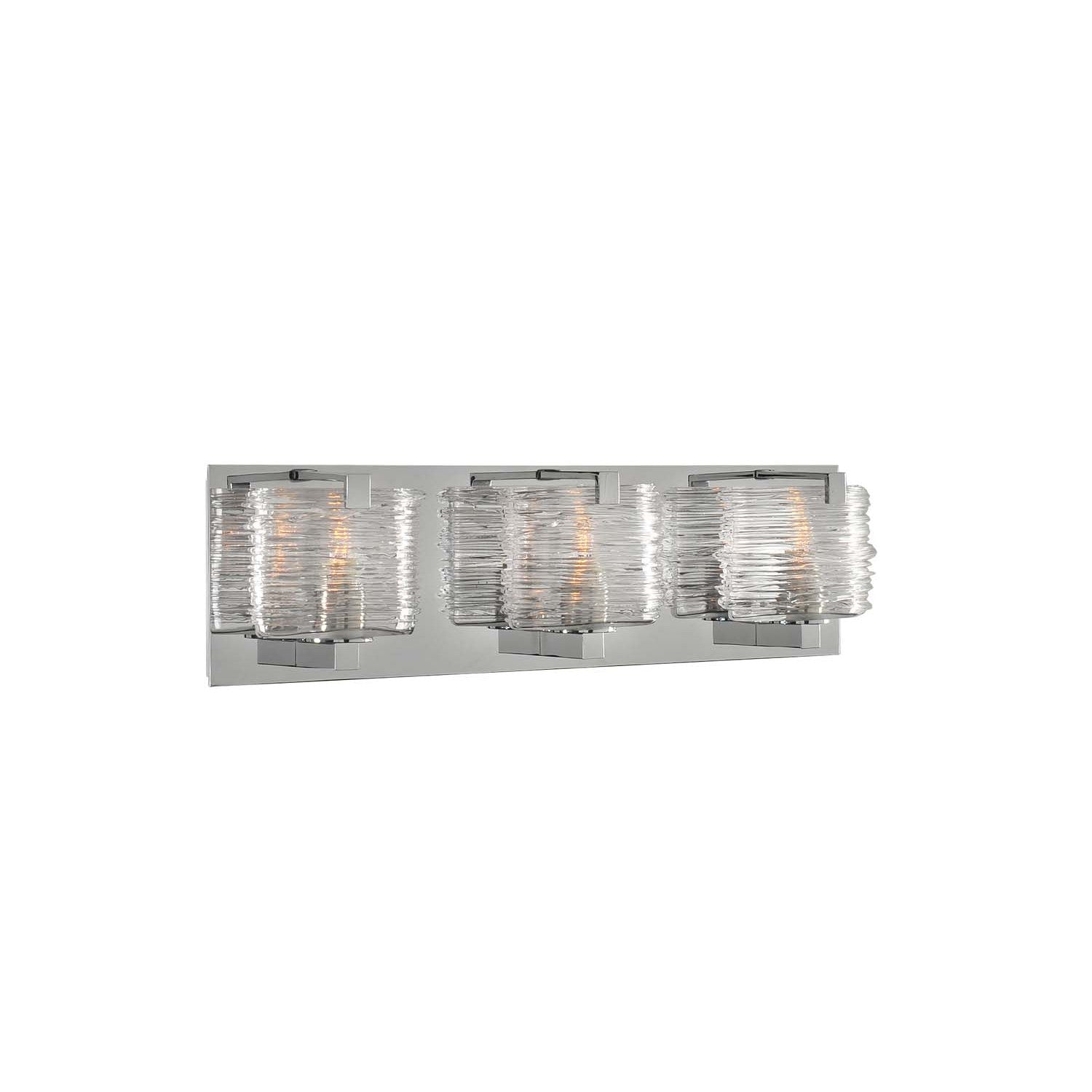19'' South Bay 3 Light Polished Chrome Vanity Light