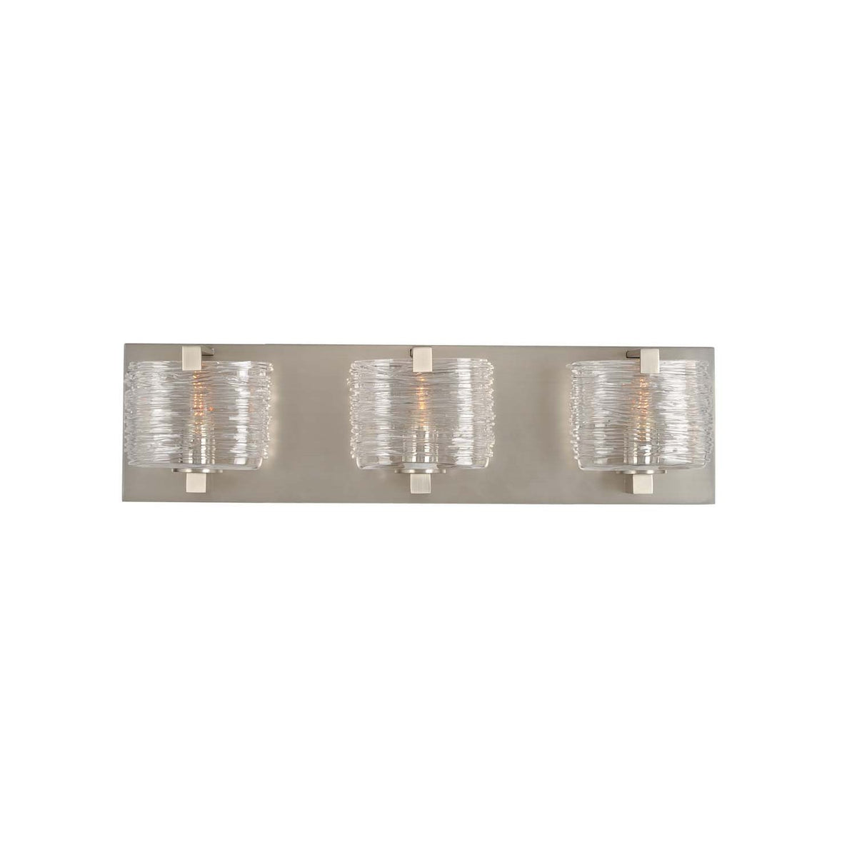 19'' South Bay 3 Light Satin Nickel Vanity Light