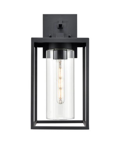 7.5'' Ellway Textured Black 1 Light Wall Sconce