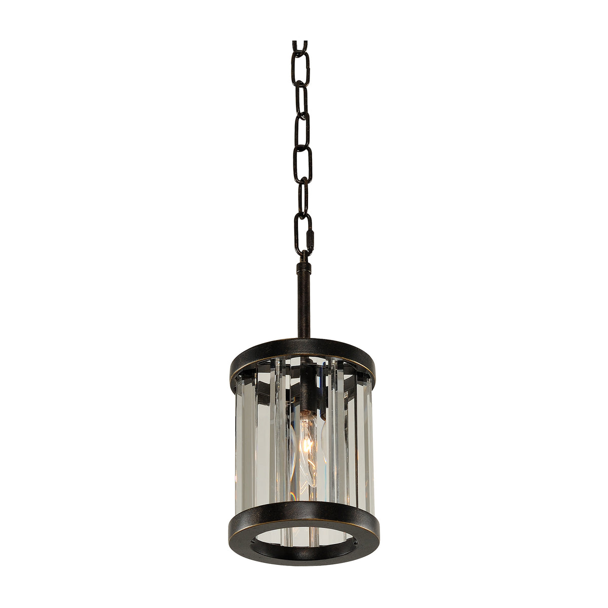 12'' Essex 1 Light Sienna Bronze Pendant
