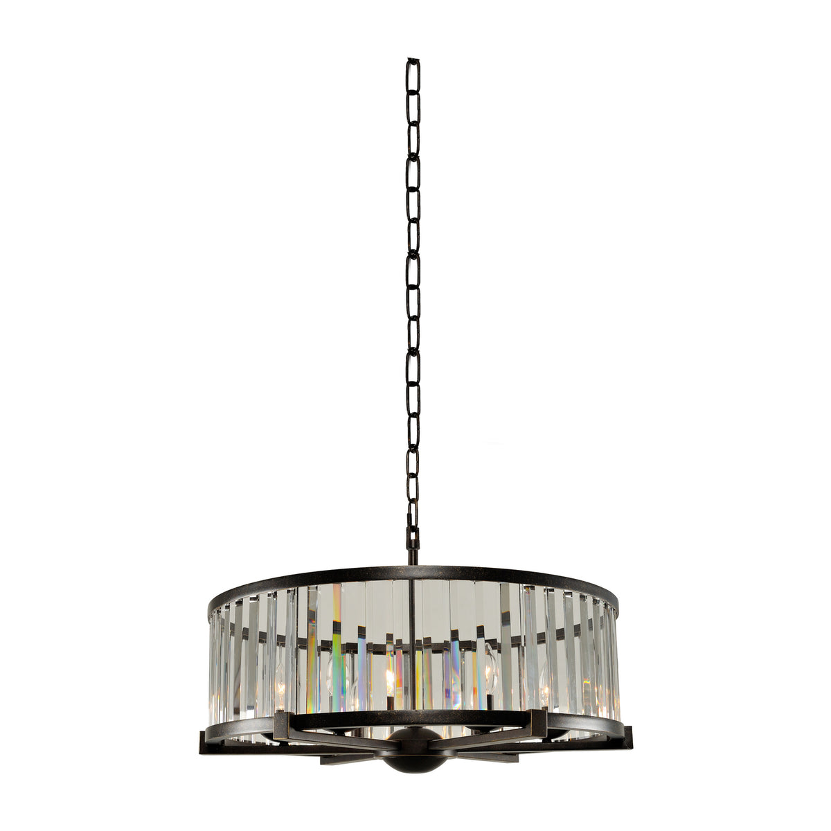 15'' Essex 6 Light Sienna Bronze Pendant