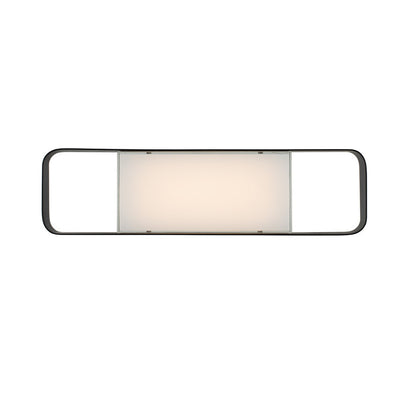 19'' Rhapsody 1 Light Matte Black Vanity Light