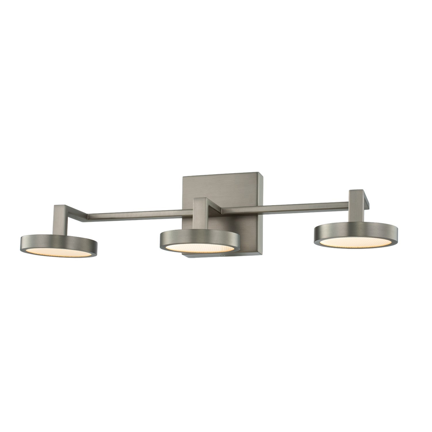 21'' Eaton 3 Light Satin Nickel Vanity Light