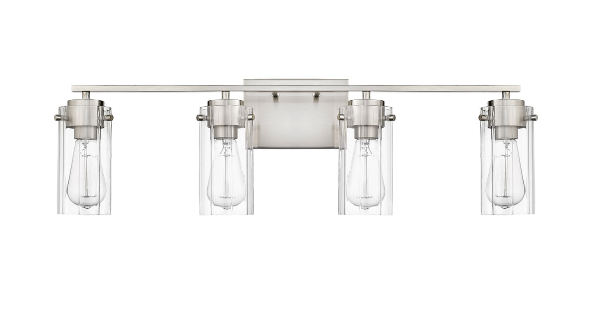 30.5'' Serena Brushed Nickel 4 Light Bath Vanity