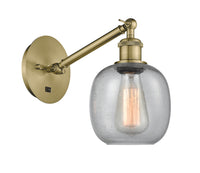 Ballston Sconce Cast Brass Glass Steel