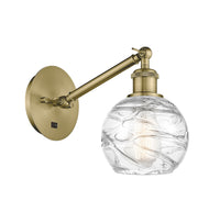 Ballston Sconce Cast Brass Glass Steel