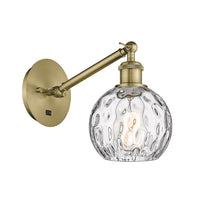 Ballston Sconce Cast Brass Glass Steel