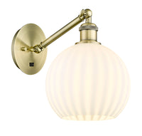 Ballston Sconce Cast Brass 8 Inch