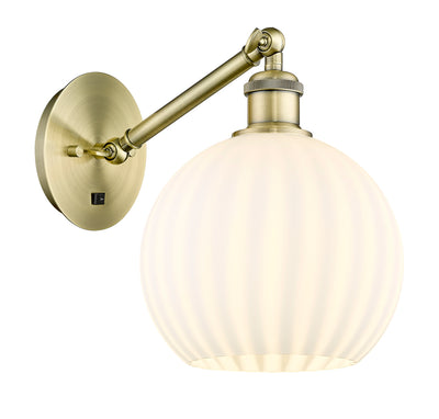 Ballston Sconce Cast Brass 8 Inch