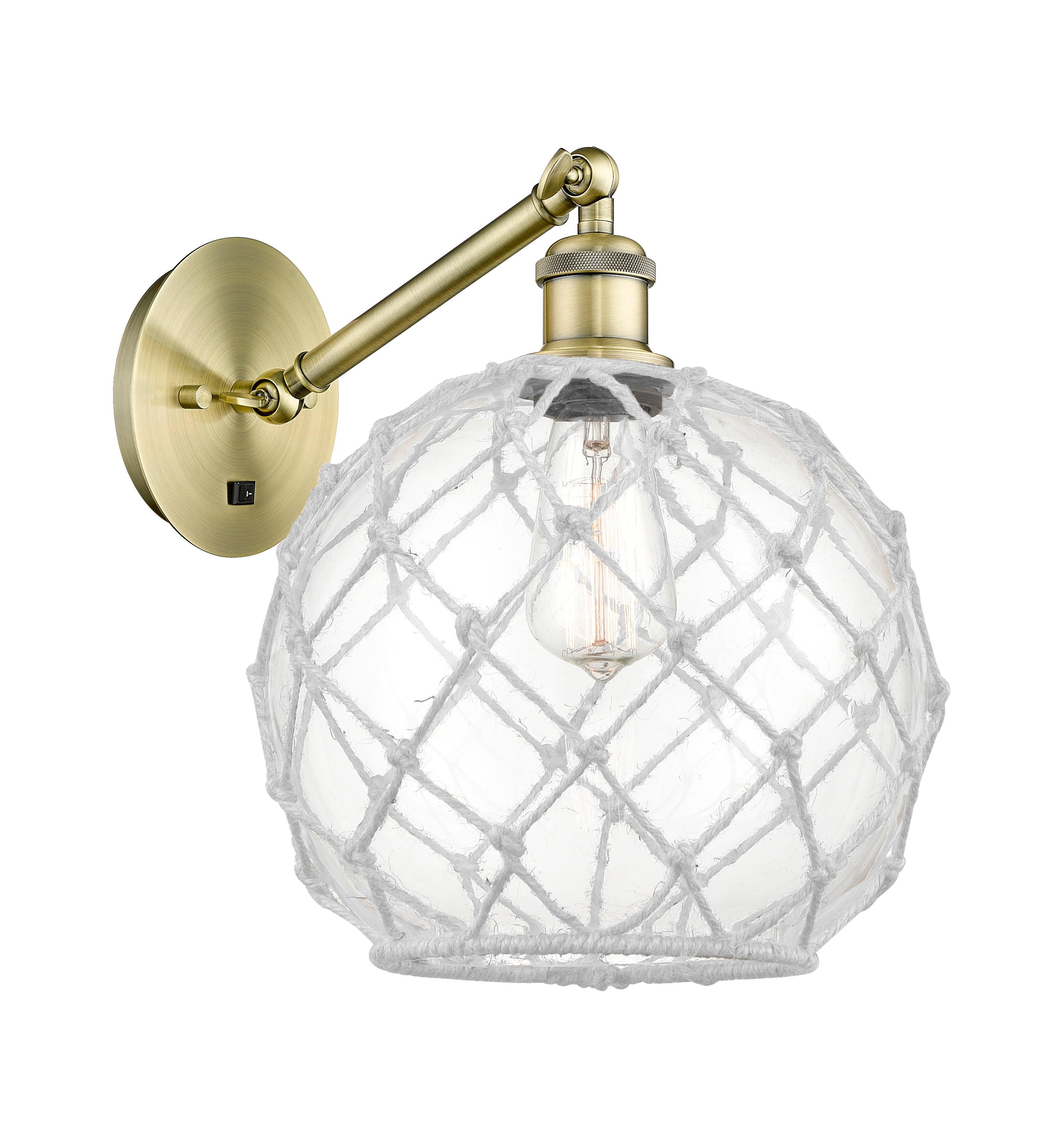 Ballston Sconce Cast Brass 12 Inch
