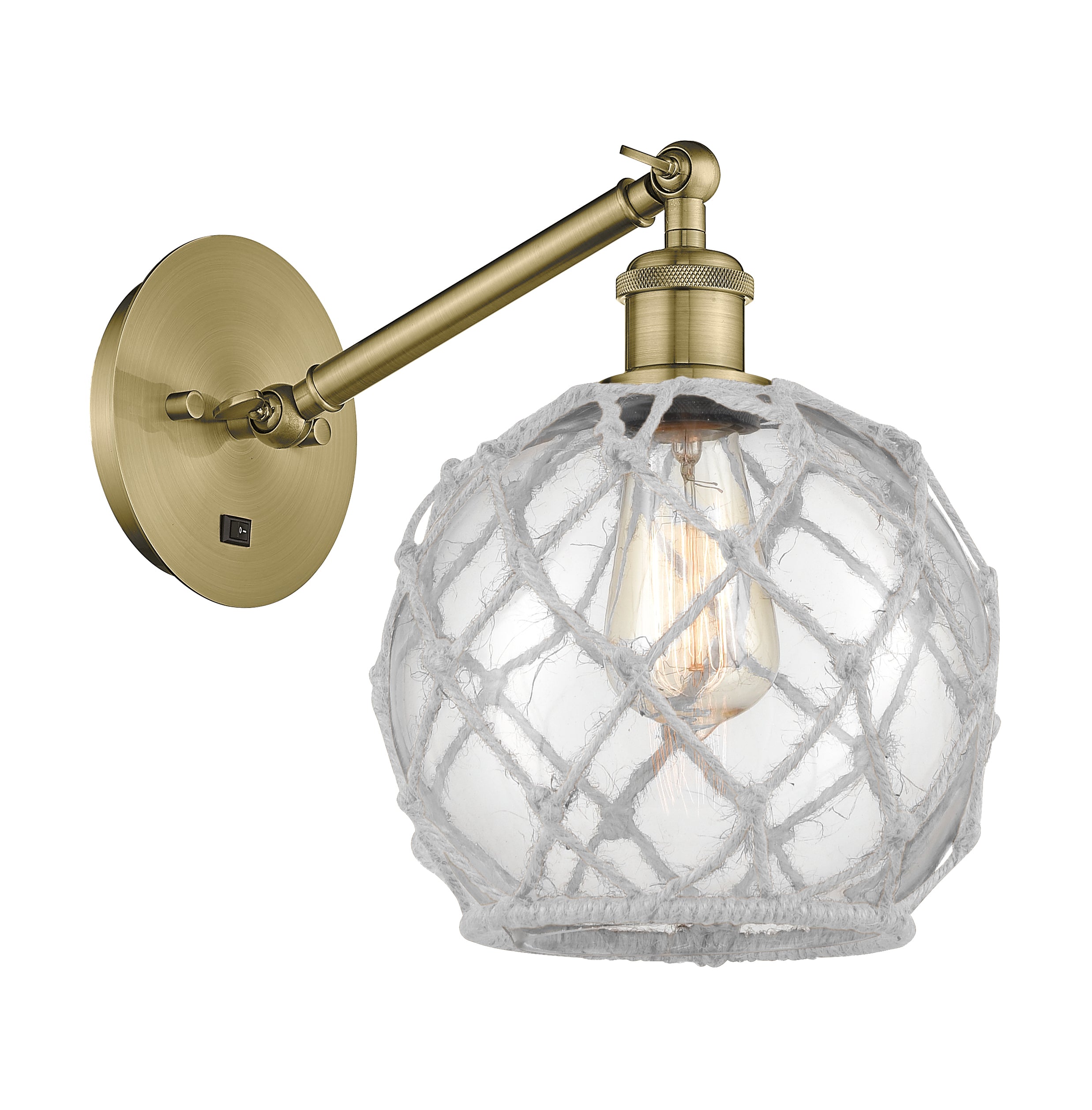 Ballston Sconce Cast Brass Finish
