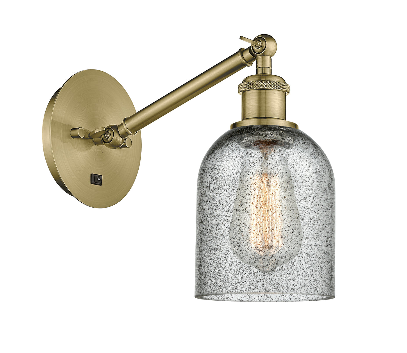 Ballston Sconce Cast Brass 7 Inch Height