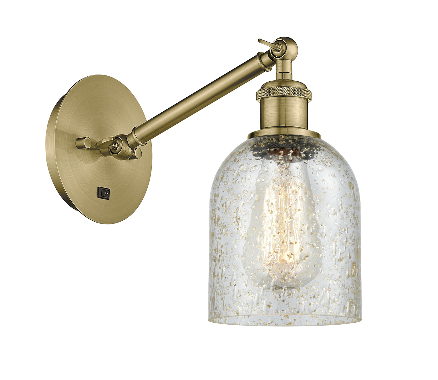 Ballston Sconce Cast Brass 9 Inch