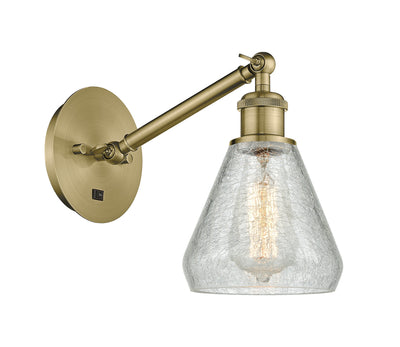Ballston Sconce Cast Brass 6 Inch Width