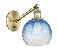Ballston Sconce Cast Brass Glass Steel
