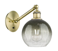 Ballston Sconce Cast Brass Glass Steel