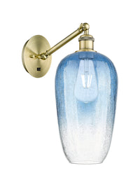Ballston Sconce Cast Brass Steel Glass