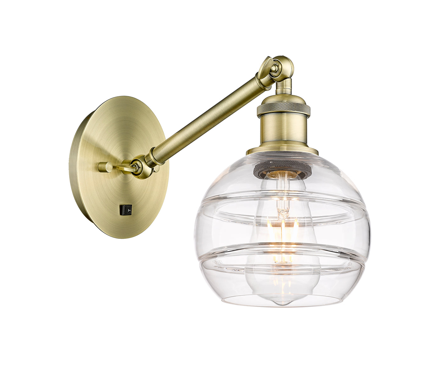 Ballston Sconce Cast Brass Modern Style