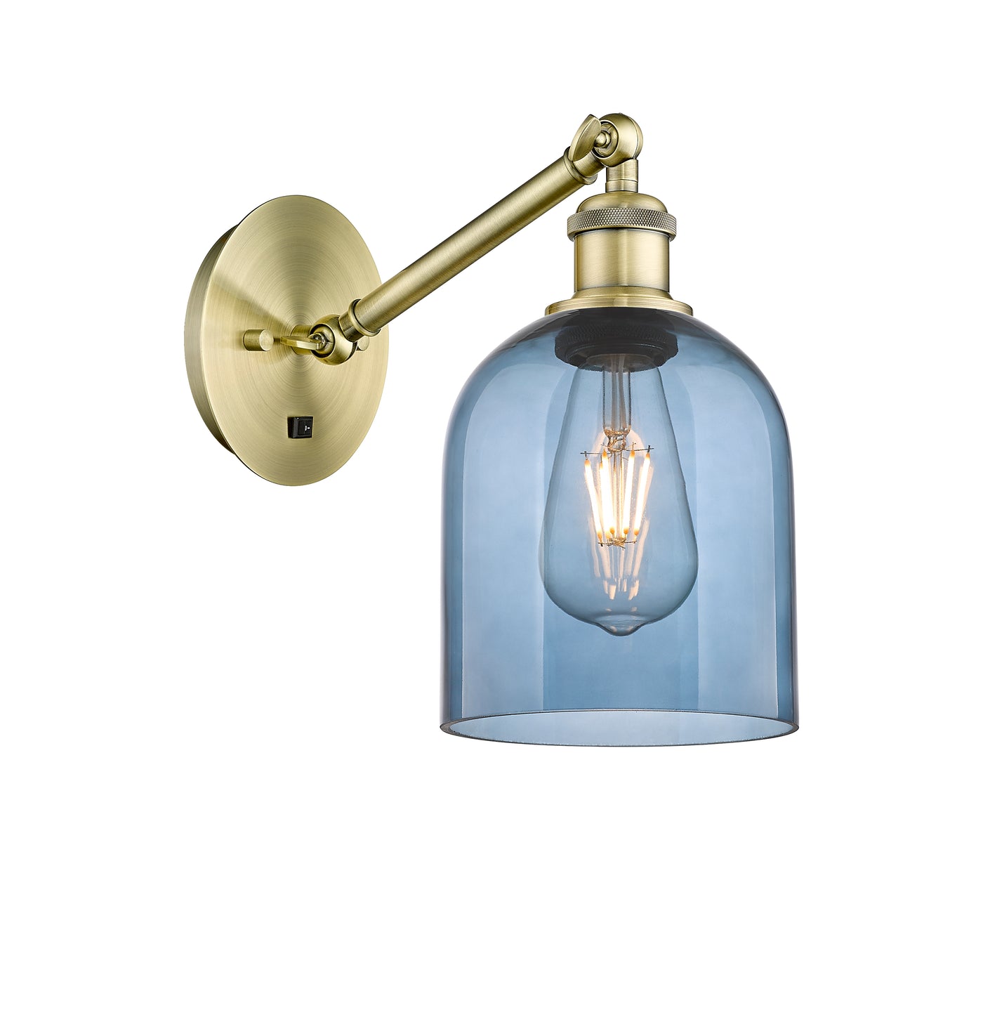 Ballston Sconce Cast Brass 15 Inch Height
