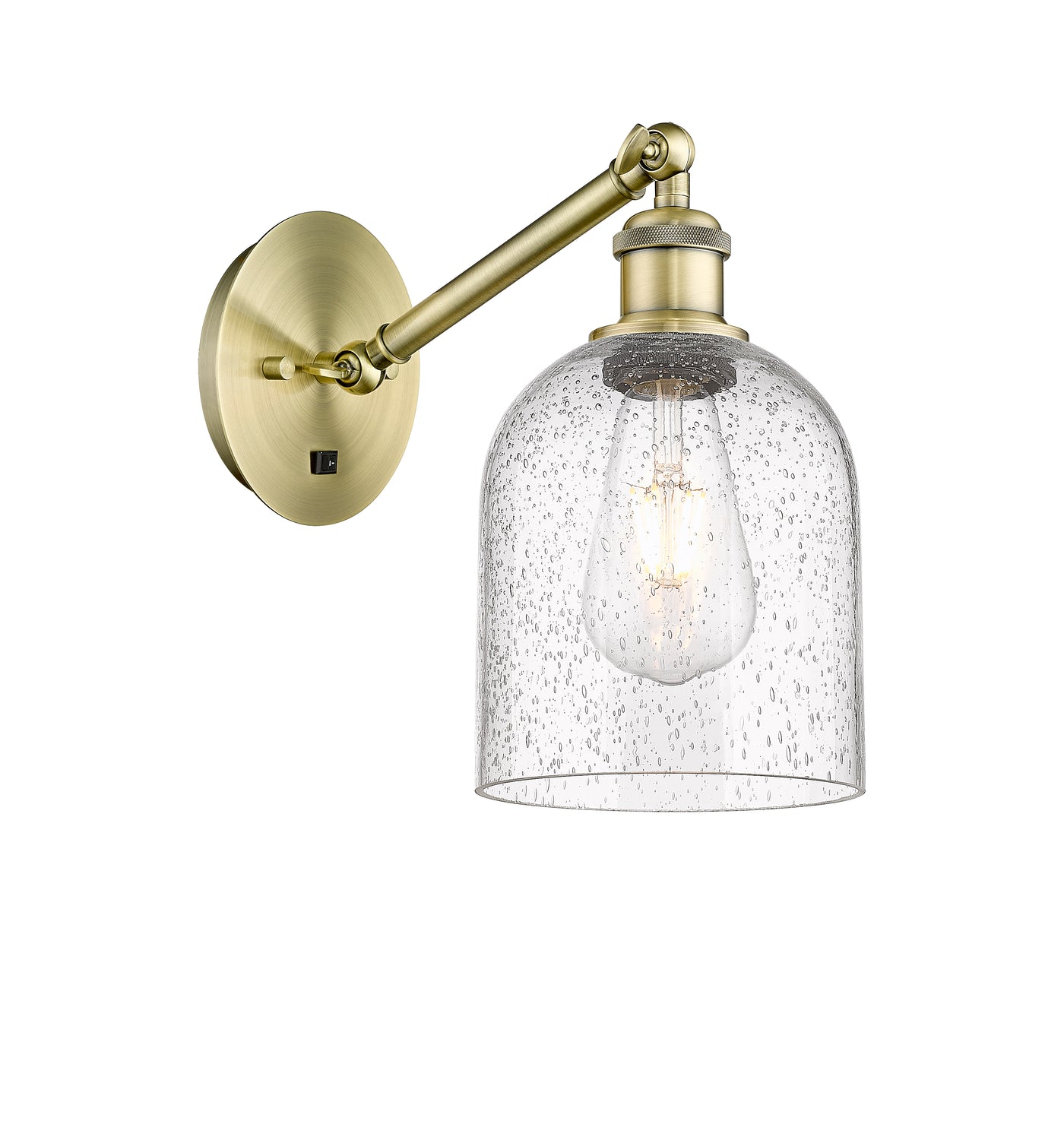 Ballston Sconce Cast Brass 15 Inch Height