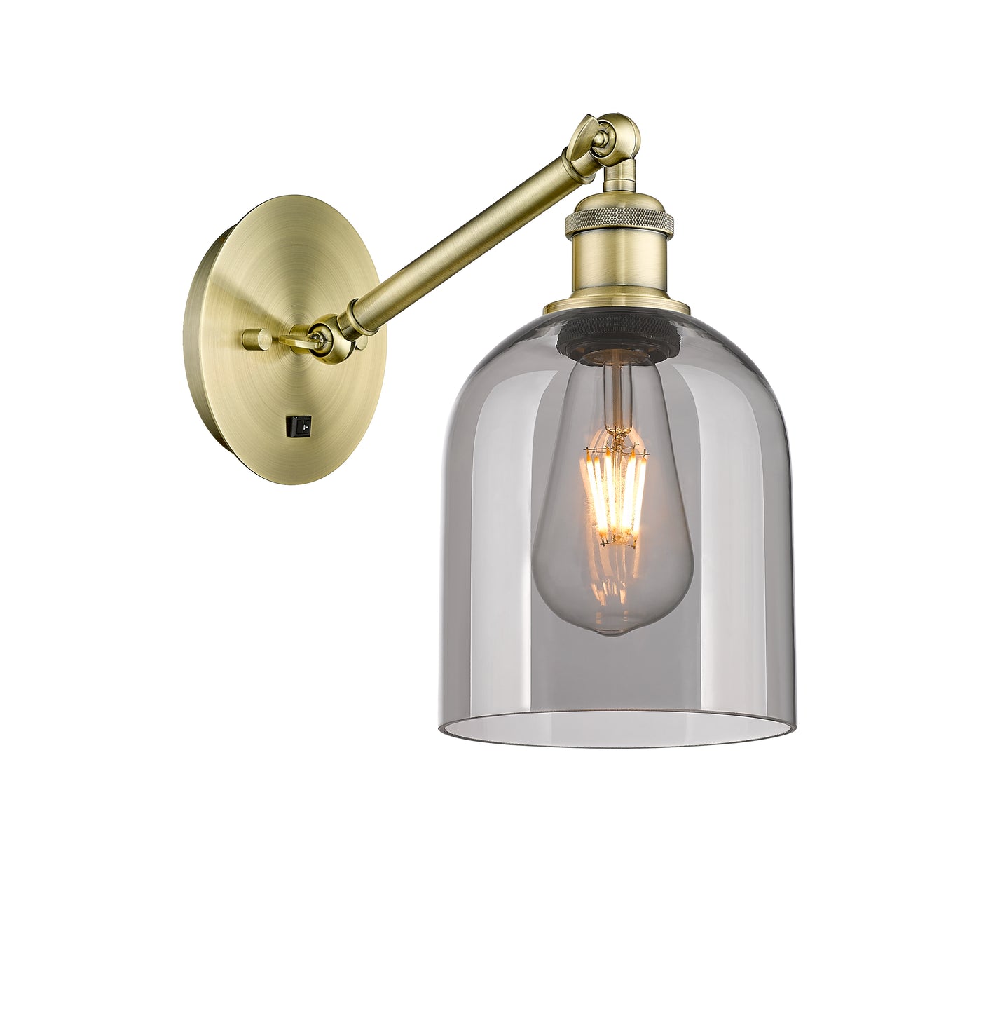 Ballston Sconce Cast Brass 15 Inch Height