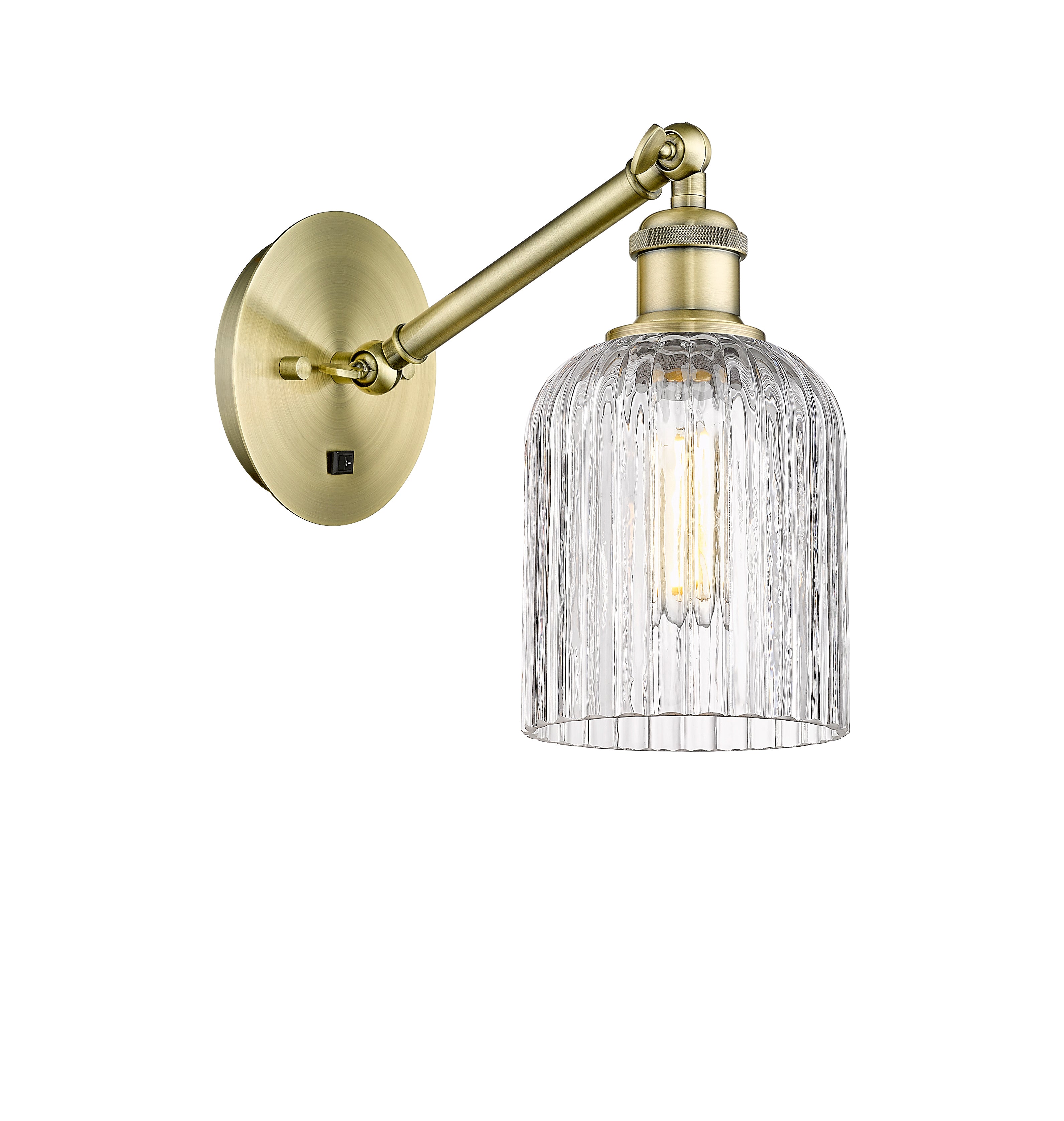 Ballston Sconce Cast Brass Finish 9.5"
