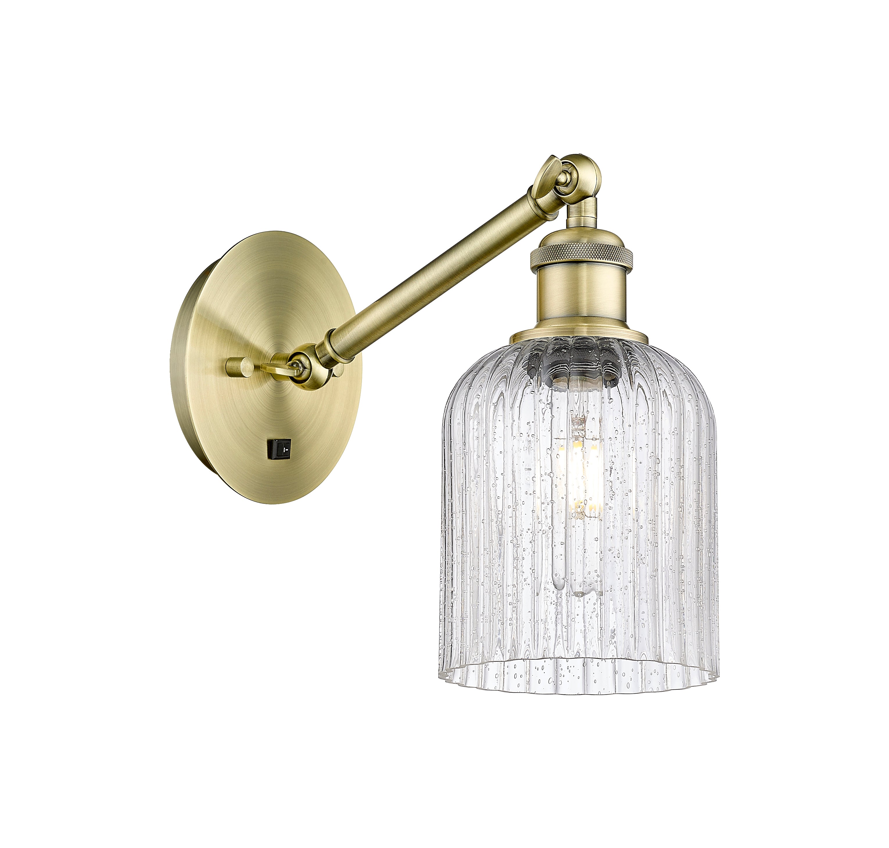 Ballston Sconce Cast Brass Finish 9.5"