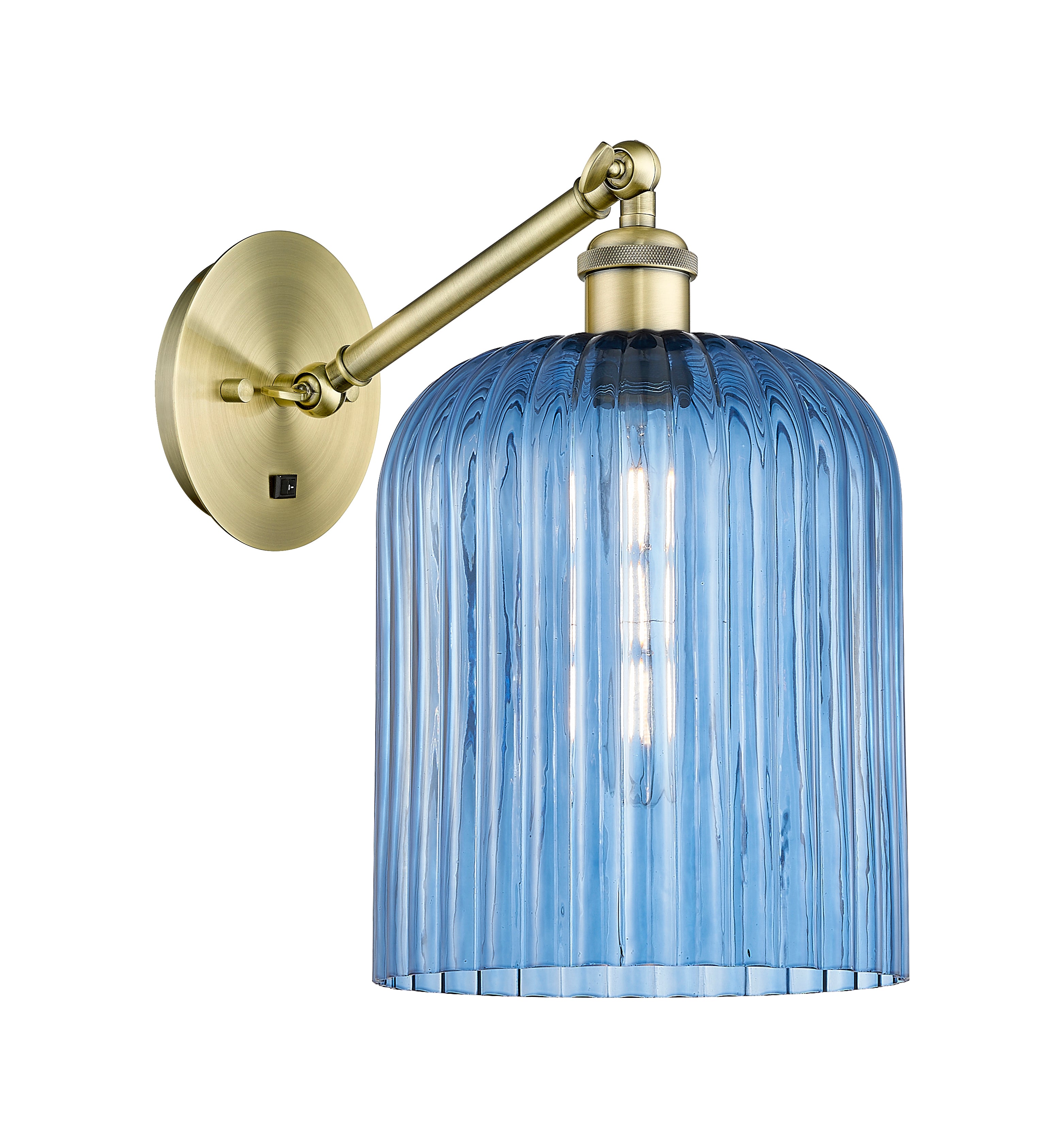 Ballston Sconce Cast Brass Art Nouveau